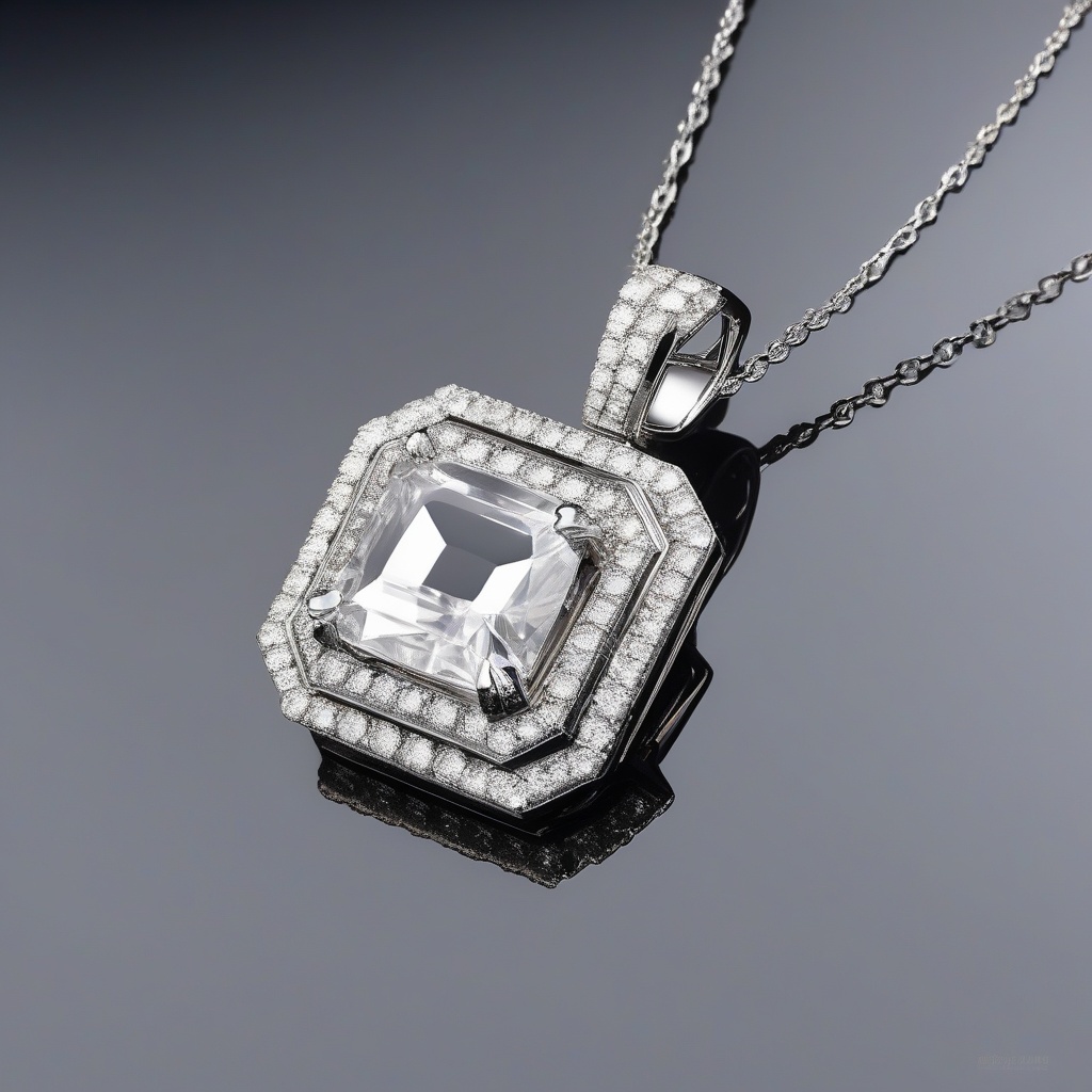 Pendentif Cercle Infini Diamant