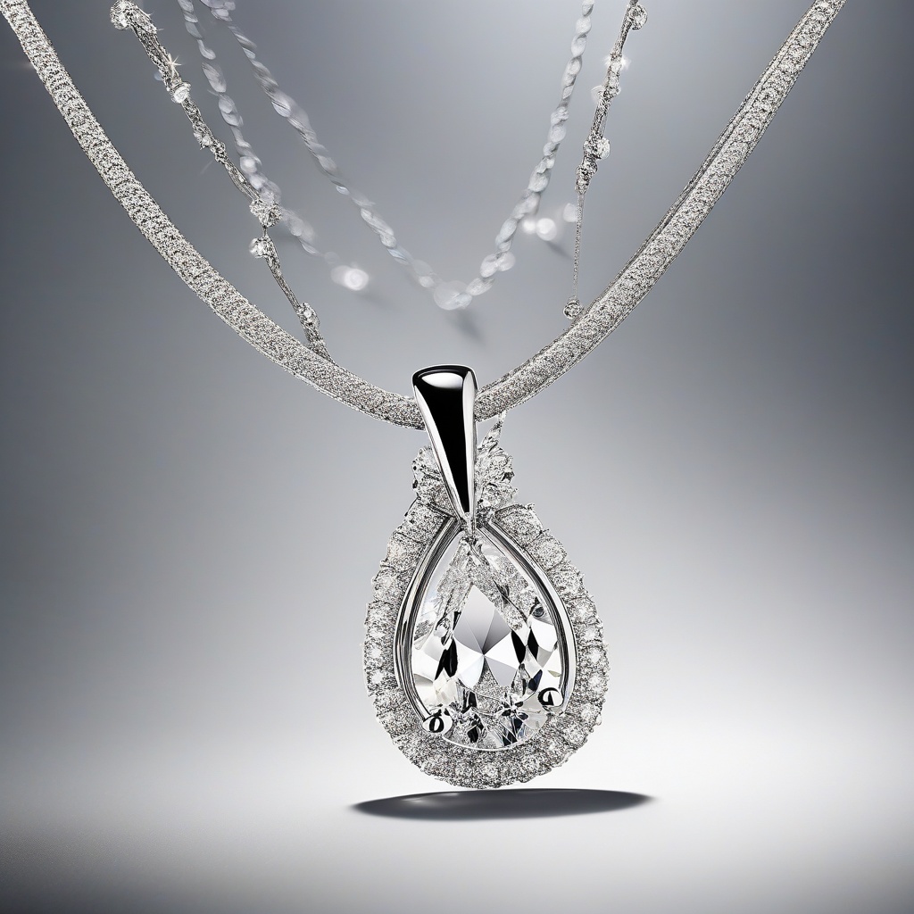 Collier Diamants Cœurs Célestes