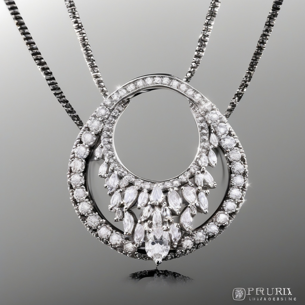 Pendentif Cercle Éternel Diamant