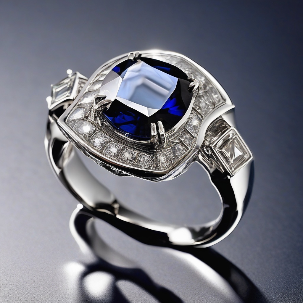 Bague Papillon Saphir Royal