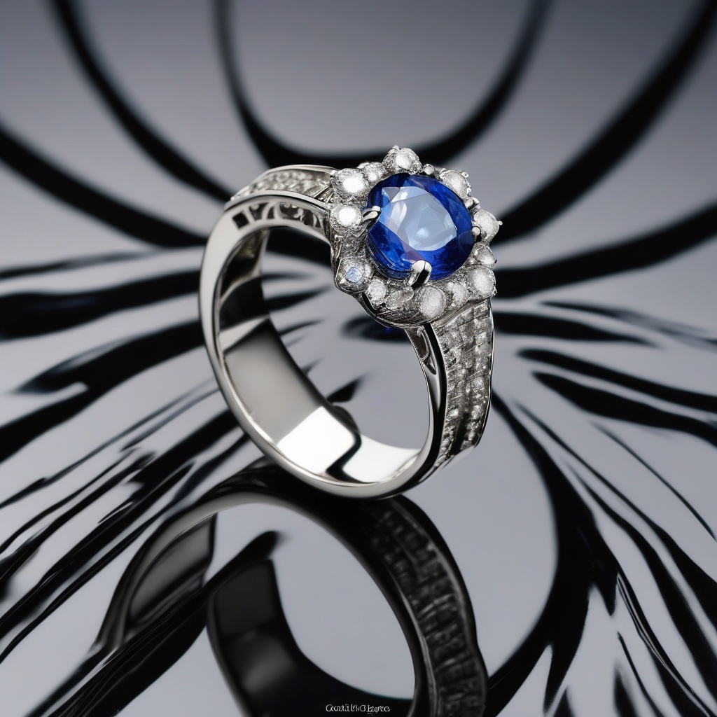 Bague Lotus Océanique Perlée