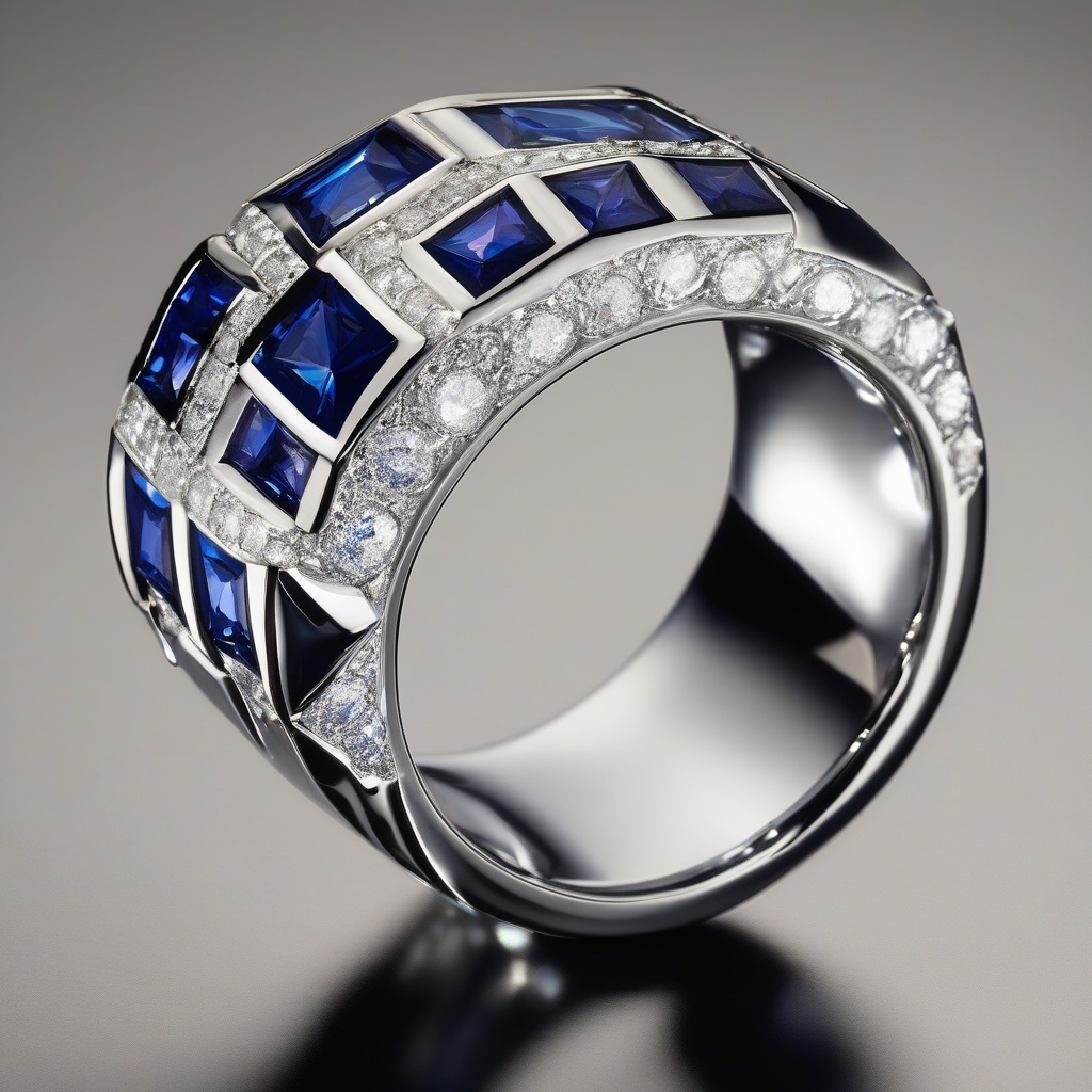 Bague Trèfle Rose Diamant