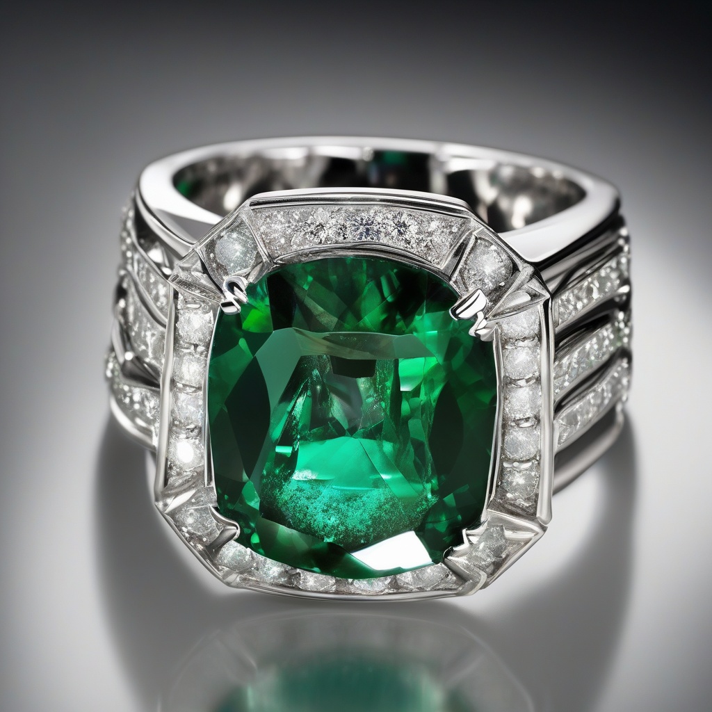 Bague Majesté Émeraude