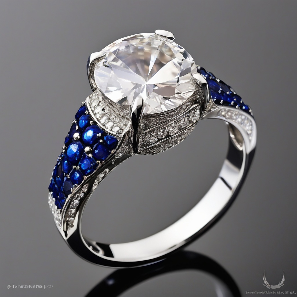 Bague Diamant Fleur Rose