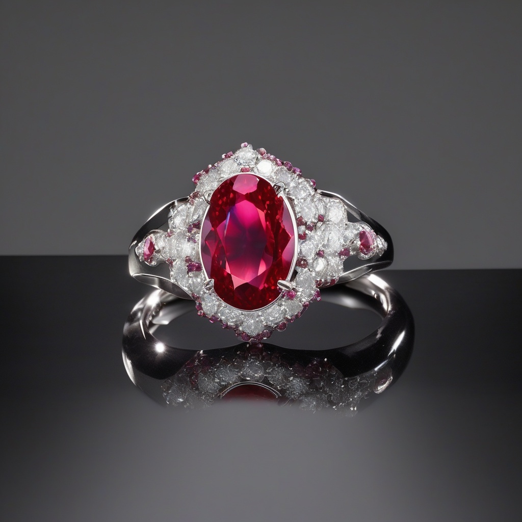 Bague Givre Rubis Royal