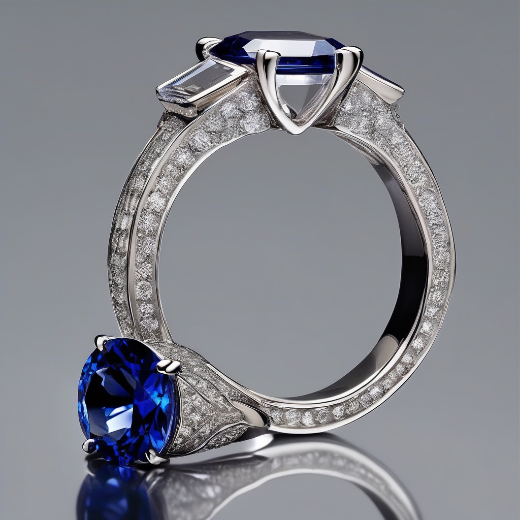 Bague Saphir Rose Royale