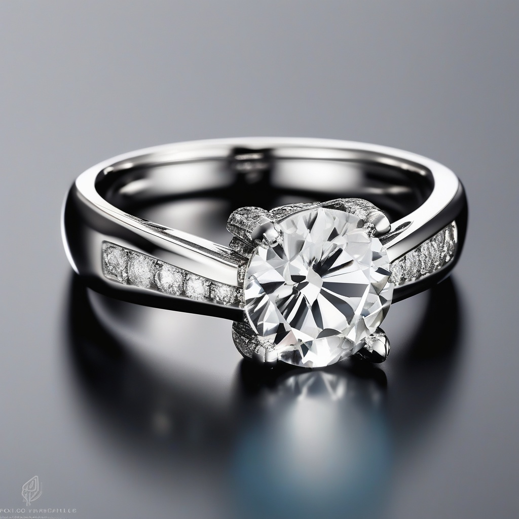 Bague Trèfle Rose Diamant