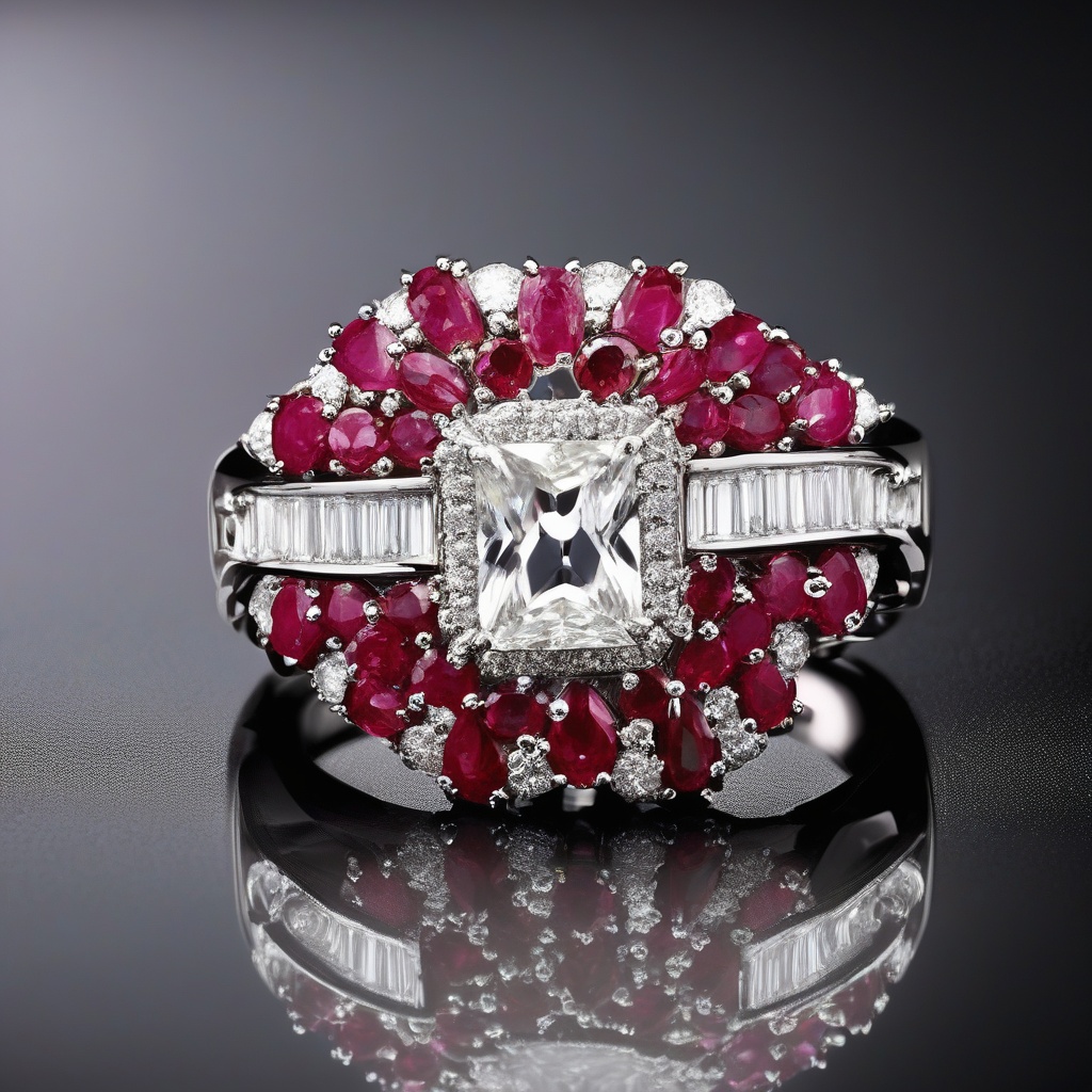 Bague Papillon Rubis Rêveur