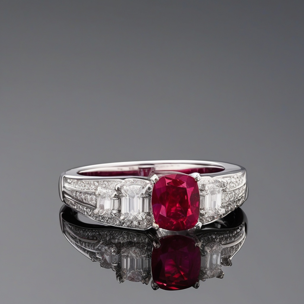 Bague Fleur de Rubis