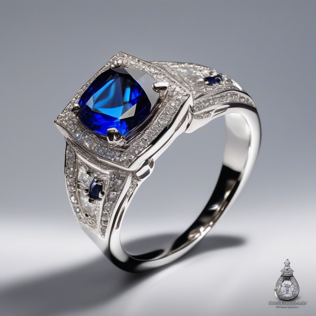 Bague Lotus de Minuit