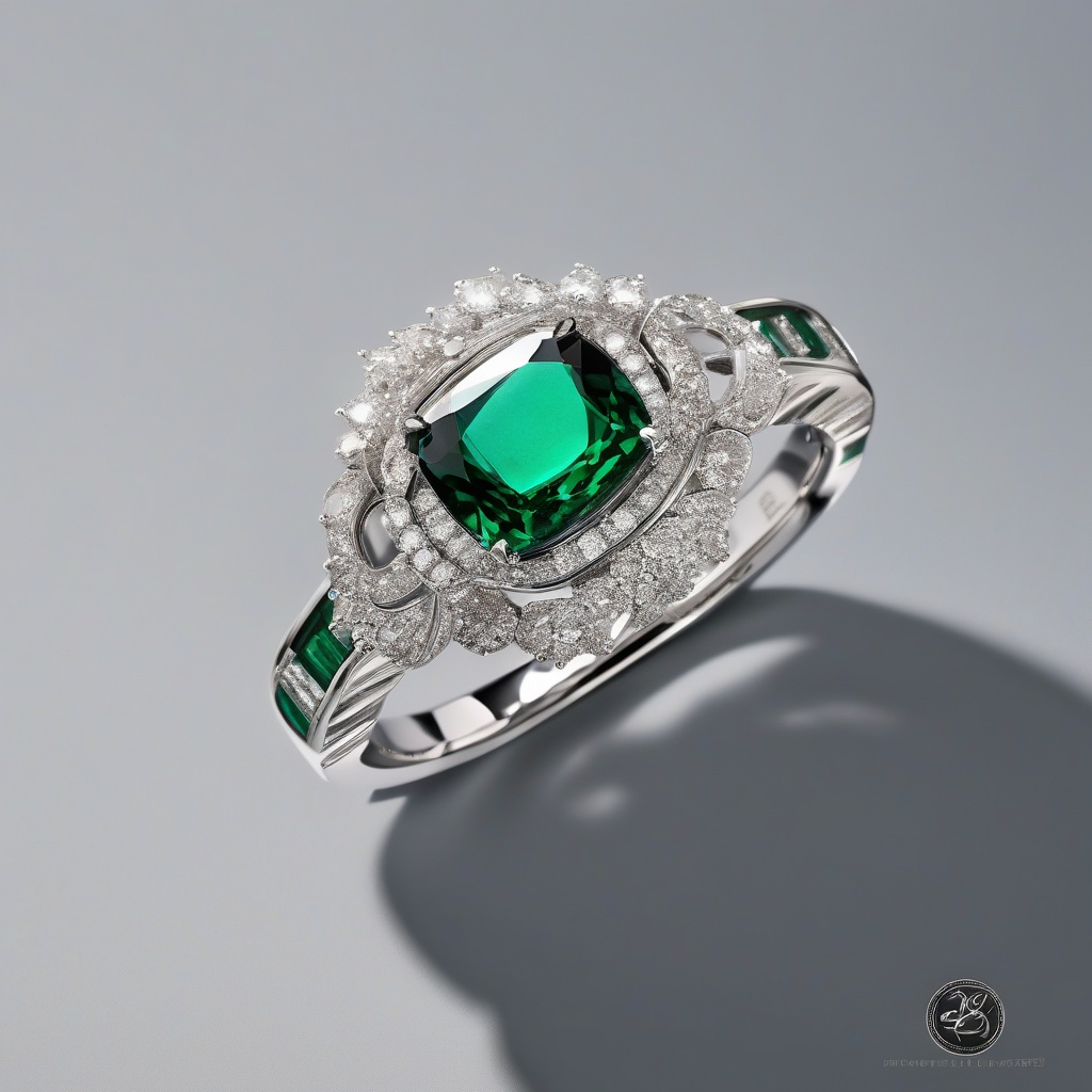 Bague Solitaire Grenat Royal