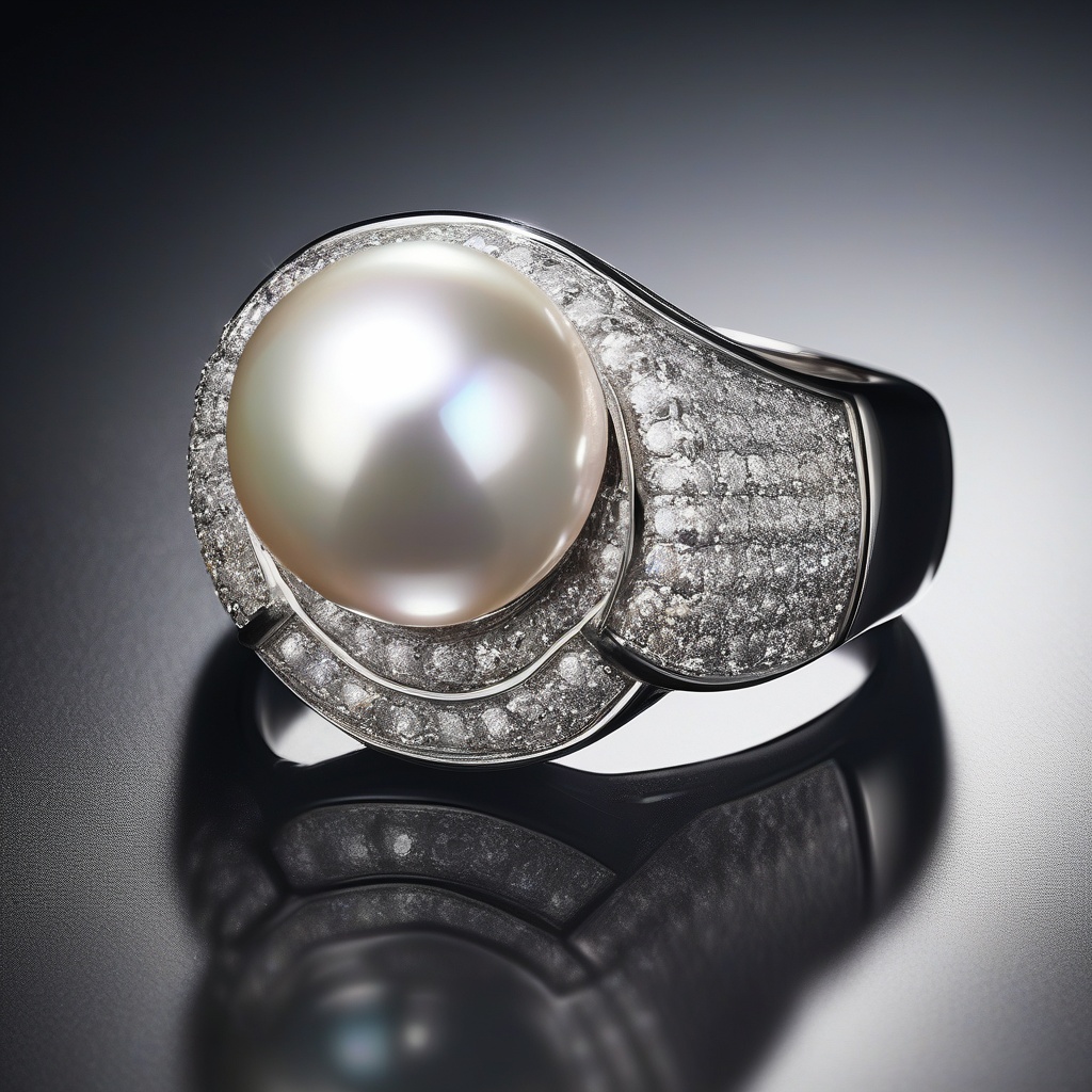 Bague Papillon Perle Royale