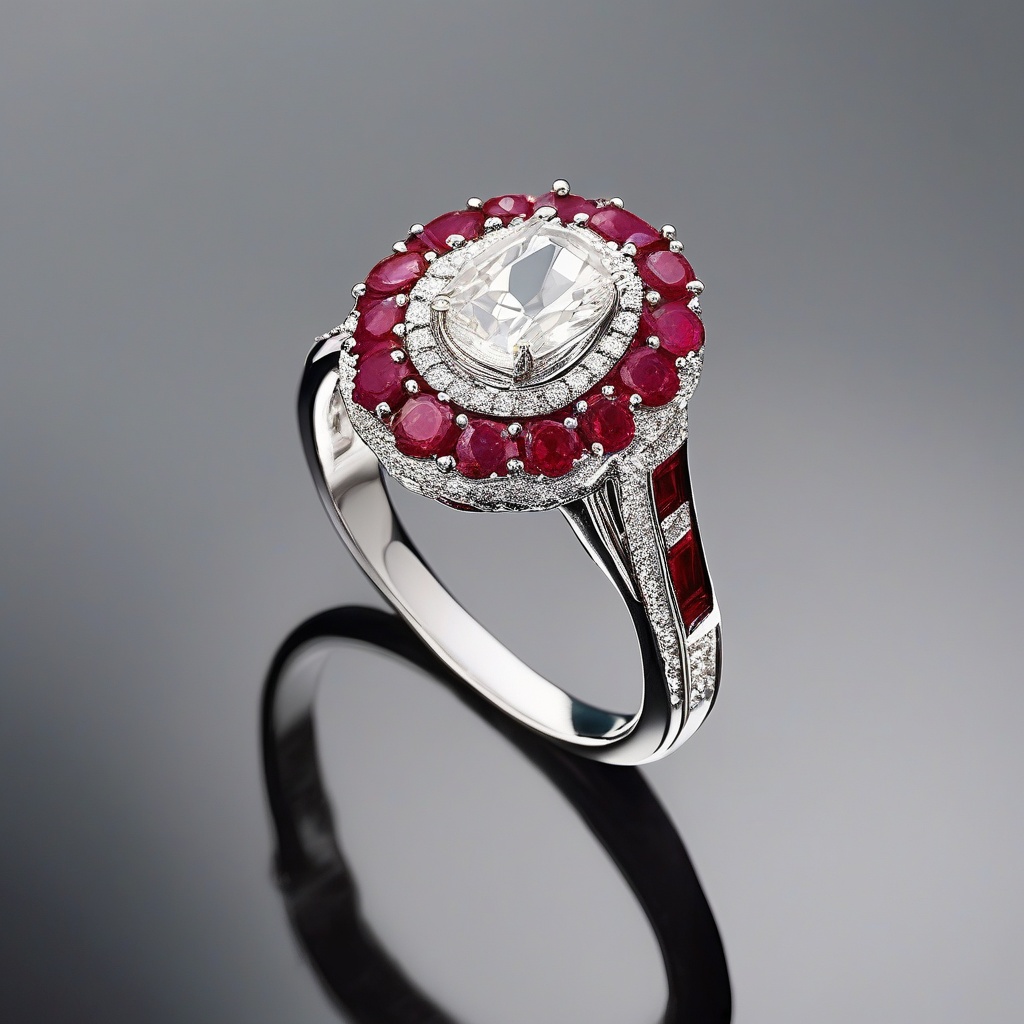 Bague Amour Éternel Rubis