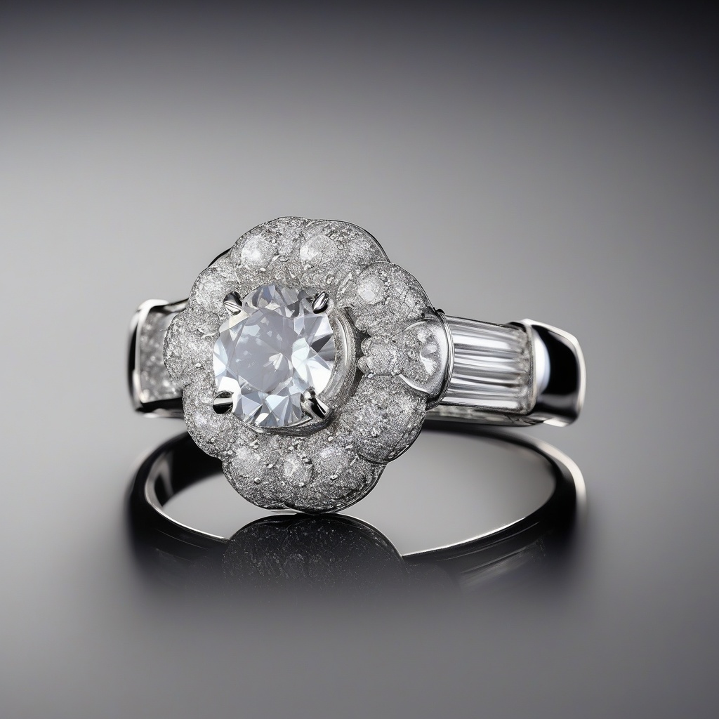 Bague Diamant Pavé Princesse