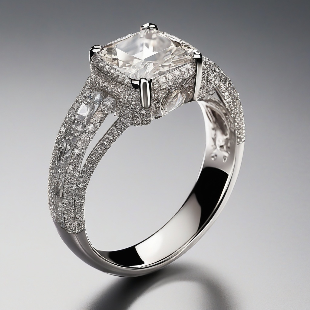 Bague Diamant Vagues Infinies