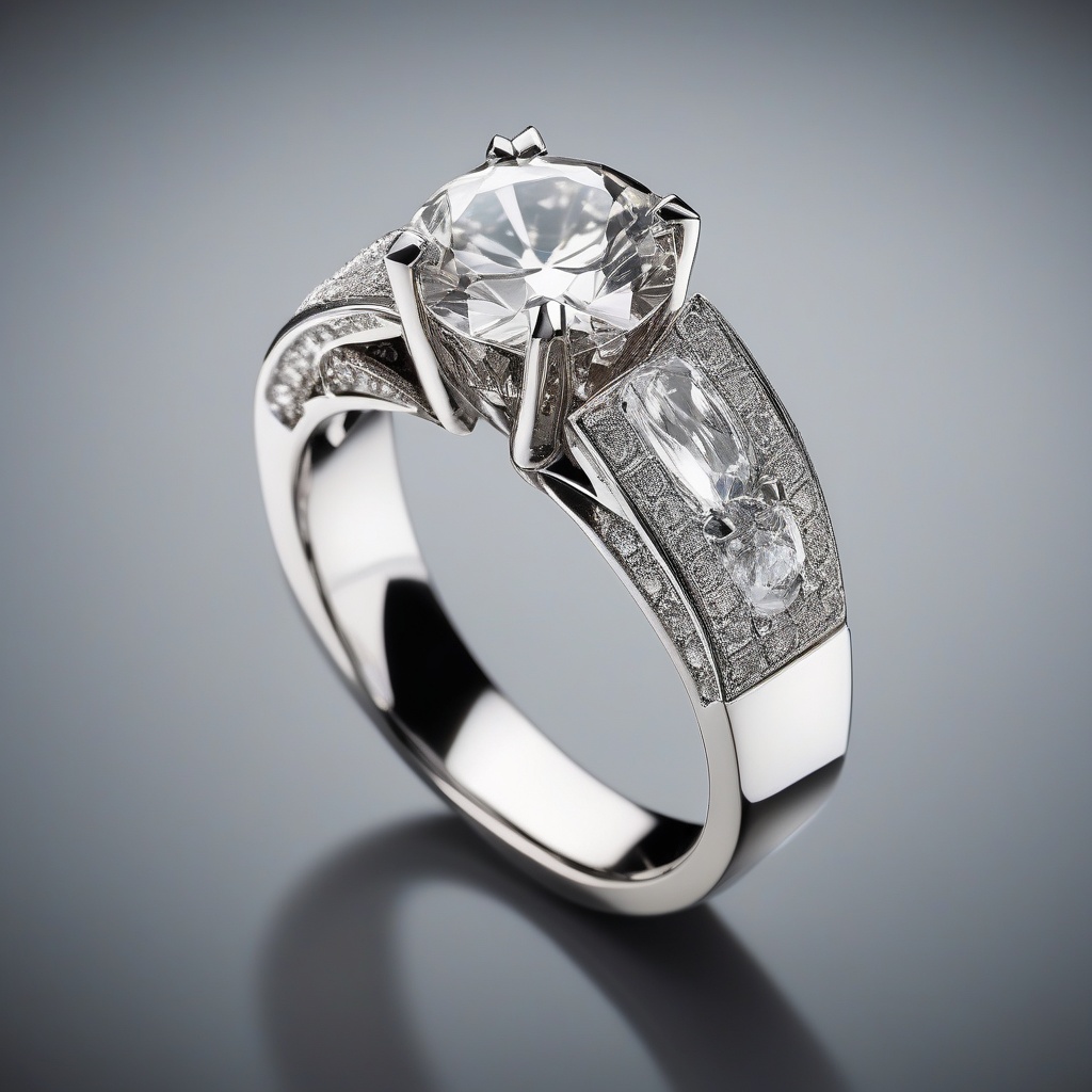 Bague Diamant Éthérée