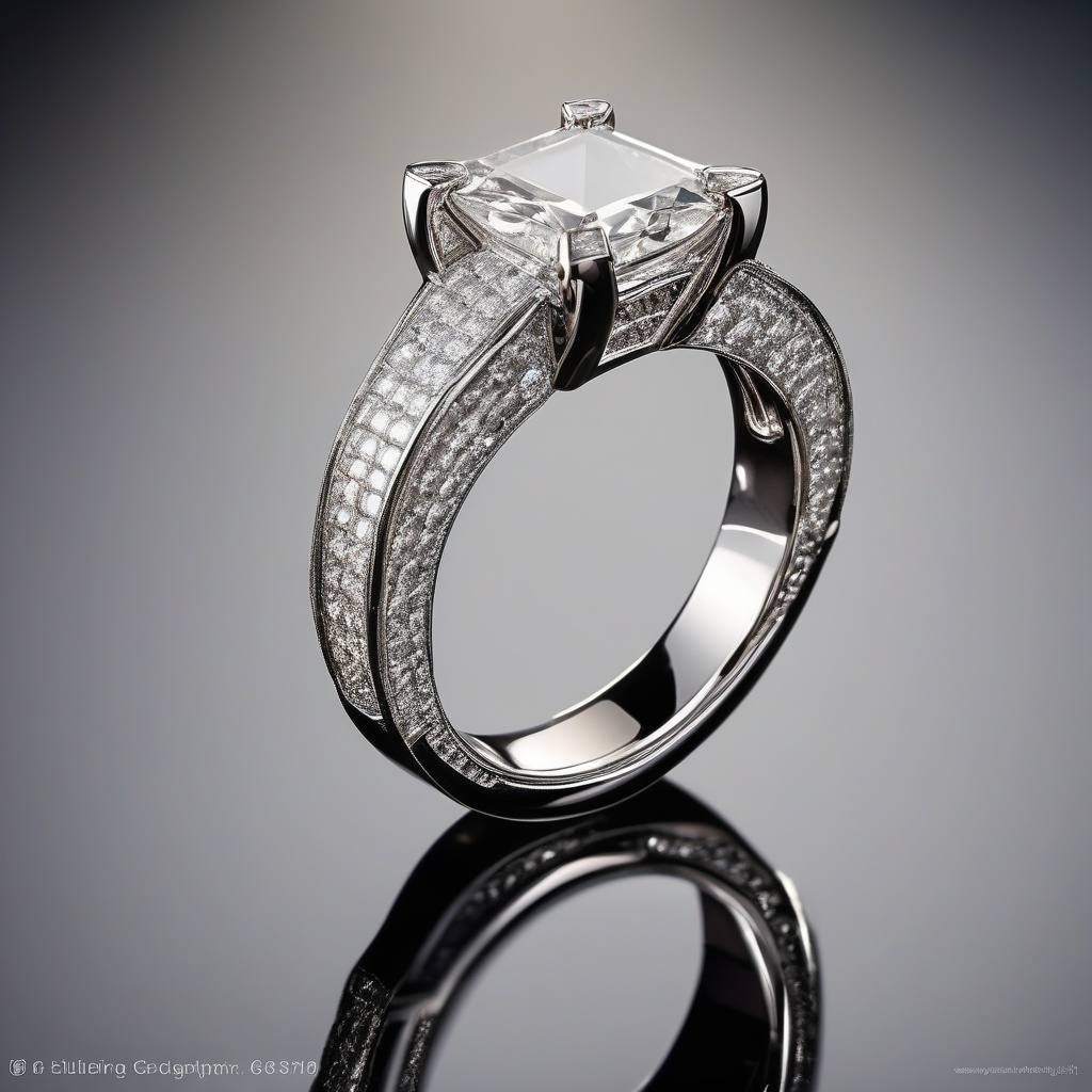 Bague Diamant Étoile Infinie