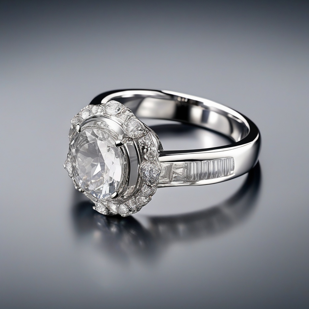 Bague Diamant Larme de Minuit