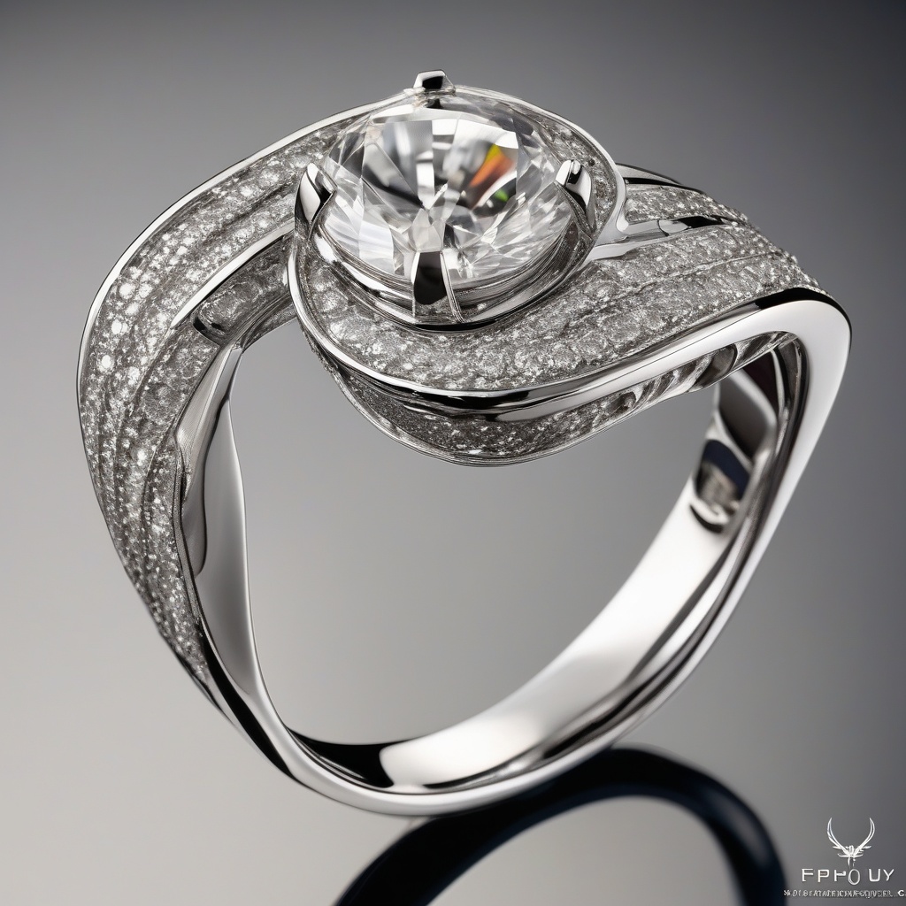 Bague Vague Diamant Céleste