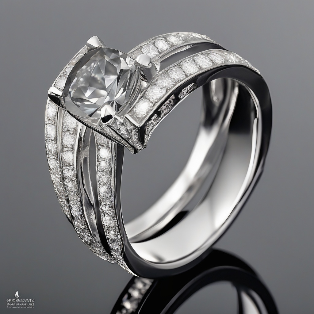 Bague Diamant Torsade Céleste