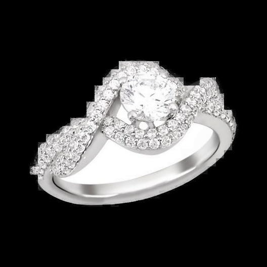 Bague Nœud Infini Diamant