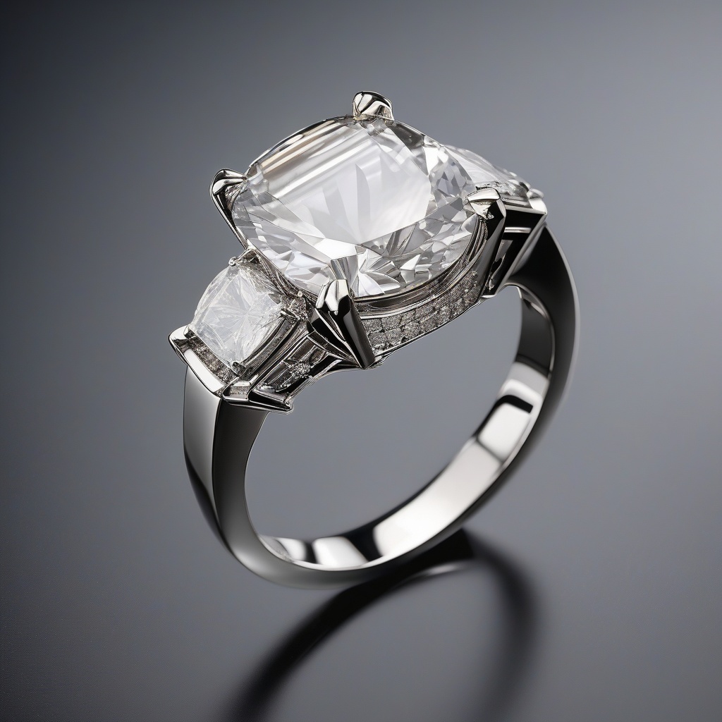 Bague Diamant Halo Céleste